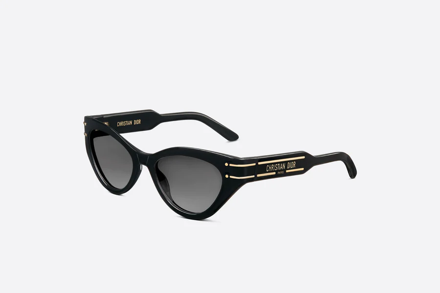 عینک آفتابی دیور مدل Black Butterfly Sunglasses