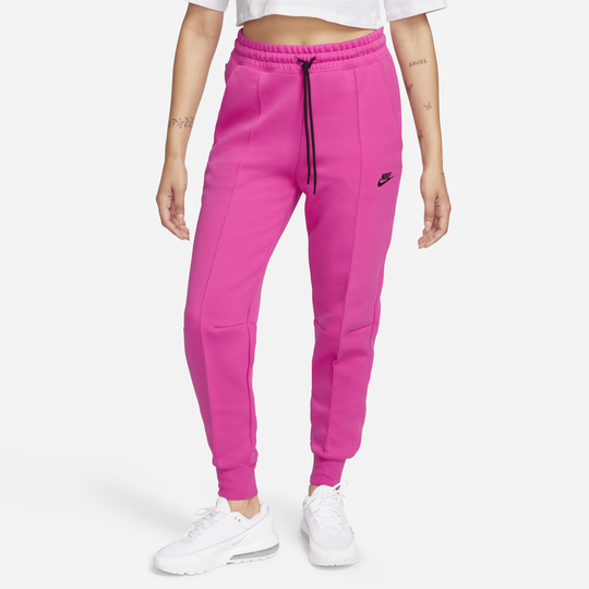 شلوار ورزشی زنانه نایکی مدل  Sportswear Tech Fleece Women's Mid-Rise Joggers