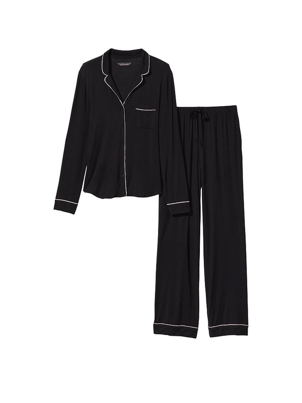 ست لباس خواب بلند ویکتوریا سیکرت مدل  Modal Long Pajama Set